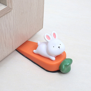 Cute <b>Animal</b> <b>Door</b> Stopper Resin Floor Mount Anti Collision <b>Door</b> Plug Living Room Decor Gift - Product Image 4