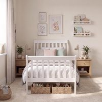 Cadre de lit double simple pour hôtel, lit king size en pin massif, lits simples en bois, cadre de lit pour enfants, canapé-lit pour enfants