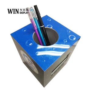 Tùy Chỉnh Phong Cách Hiện Đại Kích Thước Nhỏ Acrylic Chủ Bút Văn Phòng Văn Phòng Phẩm Cung Cấp Máy Tính Để Bàn Bút Đứng Kỹ Thuật Số Lịch Cho Trẻ em' Quà Tặng - Product Image 6