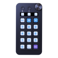 Contrôleur de streaming LCD MiraBox N1 avec 15 touches personnalisables et un bouton rotatif, clavier macro programmable pour les créateurs