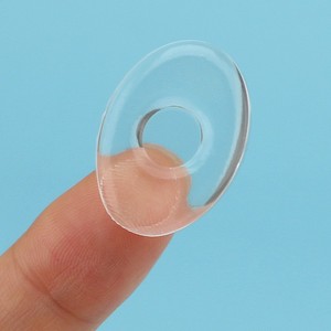 Almohadillas autoadhesivas para el cuidado de los pies de 6 piezas de forma ovalada Fieltro de lana suave blanco con gel y PU para la eliminación de callos y maíz - Product Image 4