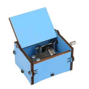 Boîte à <span class=keywords><strong>musique</strong></span> en bois personnalisée pour anniversaire, gravure de <span class=keywords><strong>message</strong></span> personnalisé, excellent cadeau pour un anniversaire - Product Image 5