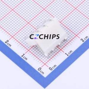 HC-VH-4A4W Wire-to-Board Pin Header Bent Lead Through Hole,P=3.96mm Connector 1x4P 3.96mm Right Angle Insert VH - Product Image 2