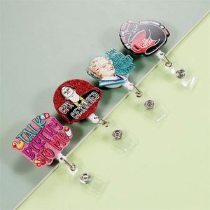 Promotional Hot Selling Plastic Custom Retractable Badge Reel <b>Clip</b> Personalized Acrylic Pattern Customization - Product Image 4