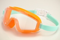 Lunettes de natation en silicone pour adultes, lunettes de natation personnalisées, matériau en silicone PC pour l'entraînement à la natation, anti-buée HD, monture large