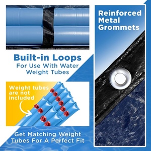 Couverture de sécurité d'hiver personnalisée de haute qualité pour <span class=keywords><strong>piscine</strong></span> couverture de <span class=keywords><strong>piscine</strong></span> souterraine extérieure étanche couverture de <span class=keywords><strong>bâche</strong></span> en PVC - Product Image 6