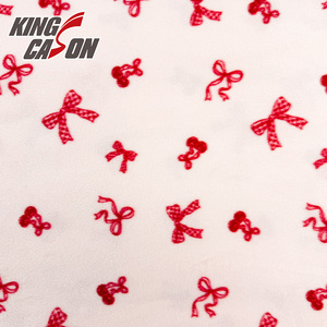 Tela de Franela Estampada con Acabado de Seda Kingcason, Fácil de Cuidar y Lavable a Máquina, para Fundas de Cojines Decorativos - Product Image 5