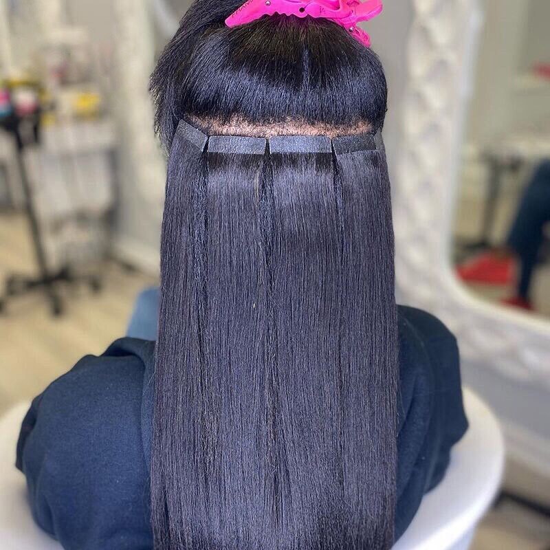 Yaki Straight Tape Women Seamless Invisible