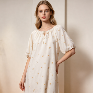 <span class=keywords><strong>Camicia</strong></span> <span class=keywords><strong>da</strong></span> <span class=keywords><strong>Notte</strong></span> di Lusso in <span class=keywords><strong>Viscosa</strong></span> a Maniche Corte per Donna, Taglie Forti, Estiva, Morbida, Ecologica, di Tendenza, Personalizzabile - Product Image 6