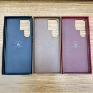 Nueva tendencia Polo Knight Cocodrilo Textura cuero Nuevo estuche para Samsung S24 Ultra Hard Cover - Product Image 3