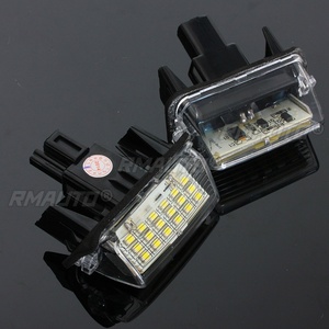 2X Éclairage de plaque d'immatriculation de voiture sans erreur à 18 LED pour Toyota Yaris Vitz Camry Hybrid Corolla Avensis SAI Noah C Verso S - Product Image 3