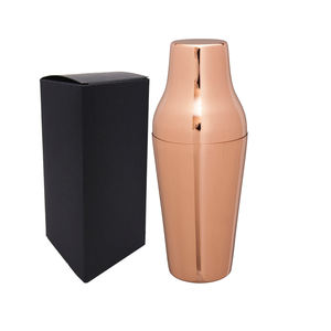 Misturador de Martini Francês de Aço Inoxidável Revestido de Cobre de 650ml, Shaker de Coquetel Premium em Duas Peças para Casa e <span class=keywords><strong>Bar</strong></span> - Product Image 1