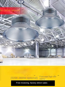 ไฟไฮเบย์ 150W SMD2835 5000K อะลูมิเนียม IP20 รับประกัน 3 ปี 90lm/W AC 85-265V สำหรับโคมไฟเพดานคลังสินค้า - Product Image 6