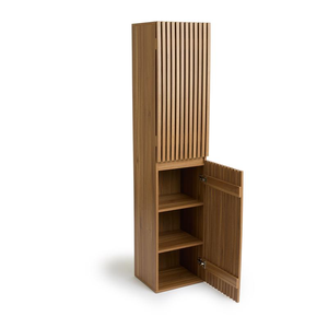 Gabinete <span class=keywords><strong>de</strong></span> <span class=keywords><strong>baño</strong></span> <span class=keywords><strong>de</strong></span> madera 202509, espacio <span class=keywords><strong>de</strong></span> almacenamiento <span class=keywords><strong>de</strong></span> muebles con listones, perfecto <span class=keywords><strong>para</strong></span> almacenar <span class=keywords><strong>toallas</strong></span> y artículos <span class=keywords><strong>de</strong></span> tocador - Product Image 3