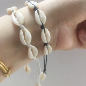 Hawaiian Style Natural Shell Beaded <b>Necklace</b> Adjustable <b>Short</b> Collarbone Chain Casual Jewelry for Women - Product Image 3