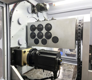 Máquina Formadora de Resortes Rotatorios de Alambre CNC de 6 mm para Resortes de Rastrillo y Ganchos de Cosechadora, Pasadores y Púas de Paja - Product Image 4