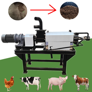 Presse à vis FR-180/200/280 durable pour la déshydratation du fumier de cheval, séparateur solide-liquide en acier inoxydable 304 pour déchets animaux - Product Image 1