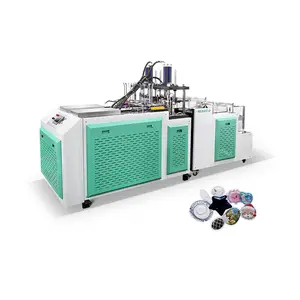MSL600Y-S Fully Automatic Different Sizes Double Dies Disposable Paper Plate Making Machine