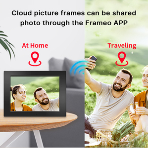 Bán buôn từ wifi điện tử khung ảnh kỹ thuật số màn hình cảm ứng với video phát lại vật liệu nhựa cho quảng cáo - Product Image 2
