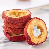 Premium gedroogde, pitloze meidoornplakjes (Shan Zha) uit Shandong, China, bulkverpakking