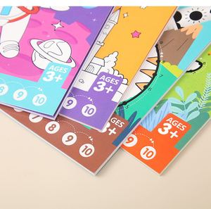 Livre de coloriage et d'activités <span class=keywords><strong>à</strong></span> <span class=keywords><strong>relier</strong></span> par points pour enfants, avec motifs imprimés sur papier, jouet de <span class=keywords><strong>dessin</strong></span> pour le contrôle du stylo et l'entraînement aux marqueurs <span class=keywords><strong>à</strong></span> points - Product Image 6