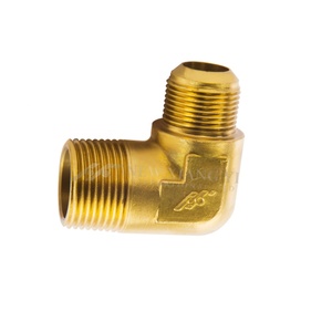 ข้อต่อท่อทองเหลือง 3/8'' *5/16'' YBSC3 แบบตัวผู้ JIC 45 ° ข้อต่อข้อศอกแบบเฟลร์ ข้อต่อเกลียว BSPT อุปกรณ์ฮาร์ดแวร์ทางทะเลสำหรับเรือยอชท์ - Product Image 6