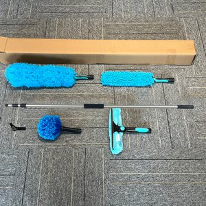 Qi Yun nhà làm sạch Spider Web bụi khăn lau bụi với mở rộng thanh làm sạch bộ - Product Image 6