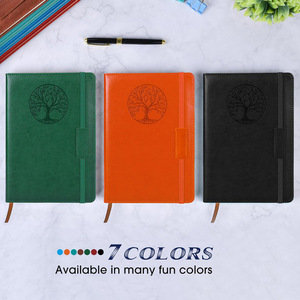 A5 Custom Logo Notebook High Quality Personalized Promotional Notepad <strong>Journal</strong> with Hardcover PU Leather Cover Sewing Binding - Product Image 2
