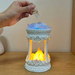 Diffuseur d'huiles essentielles LED écologique de style colonne romaine, lampe aromatique USB personnalisée - Direct usine - Product Image 2