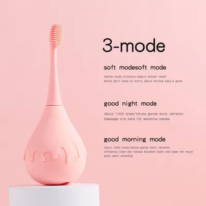 Brosse à dents électrique sonique LED en gros pour adultes avec poils doux, étanche IPX7, fonction minuterie, tête de brosse de rechange, cadeau - Product Image 2