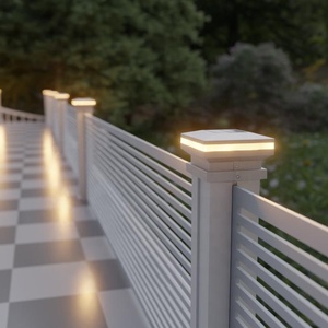 <span class=keywords><strong>Luz</strong></span> de pilar de puerta LED impermeable, cuerpo de Color Blanco/negro, con energía Solar para exteriores, las mejores luces solares para la decoración de la pared de la Base del jardín - Product Image 6