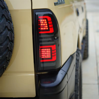 Feux arrière LED pour Land Cruiser Prado 3400 FJ90 LC90 LC95 1996-2004 – Ensemble de feux arrière modifiés avec fonctions de freinage et de stationnement