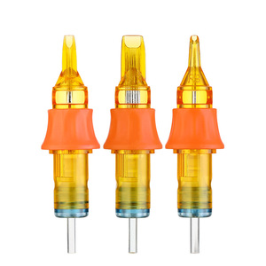 Agujas de Cartucho para Maquillaje Permanente Yuanyun, Yellow Dragonfly 3.ª Generación, Puntas de Repuesto Universales para Tatuajes Capilares - Product Image 1