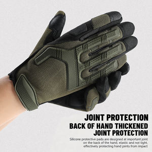 Gants de <span class=keywords><strong>moto</strong></span> AceWarm noirs unisexes à doigts entiers, coupe-vent, thermiques, imperméables, compatibles avec les écrans tactiles - Product Image 3