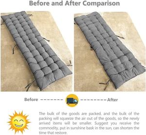 باحة مستلق بلا جاذبية O قابلة للطي محمولة مع وسادة ناعمة قابلة للفصل مسند رأس قابل للتعديل - Product Image 4