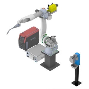<span class=keywords><strong>ABB</strong></span> <span class=keywords><strong>6</strong></span> Axis Brazo de <span class=keywords><strong>robot</strong></span> automático Máquina de <span class=keywords><strong>robot</strong></span> de soldadura por láser de fibra <span class=keywords><strong>Robot</strong></span> de soldadura - Product Image 6