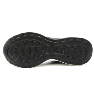 Scarpe Antinfortunistiche da Uomo Nere <span class=keywords><strong>S1P</strong></span> con Suola Ammortizzata, Antiscivolo, Resistenti all'Olio, Antiurto, Punta in Acciaio, Antiperforazione, Leggere - Product Image 2