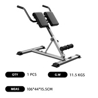Ayarlanabilir Ticari Roma Taburesi Bank Koltuğu Dayanıklı Çelik Çerçeveli Sırt Kalça Kasları Hamstring Egzersizi Ev Spor Salonları Fitness Ekipmanları için