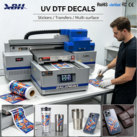 Impresora UV Plana de Alta Precisión 4060 A2, Precios de Impresora 3040 A3 de Tamaño Pequeño para Imprimir en Tazas, Bolígrafos, Zapatos, Acrílico, Madera, Metal y Vidrio