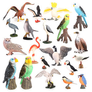 Vente en Gros PVC Solide Simulation Statue Modèle Animal Macareux Figurines Oiseaux Figurines Jouets - Product Image 1