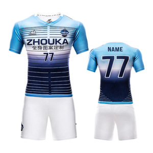Thai training sublimation soccer shirt design your own soccer kit - Product Image 1