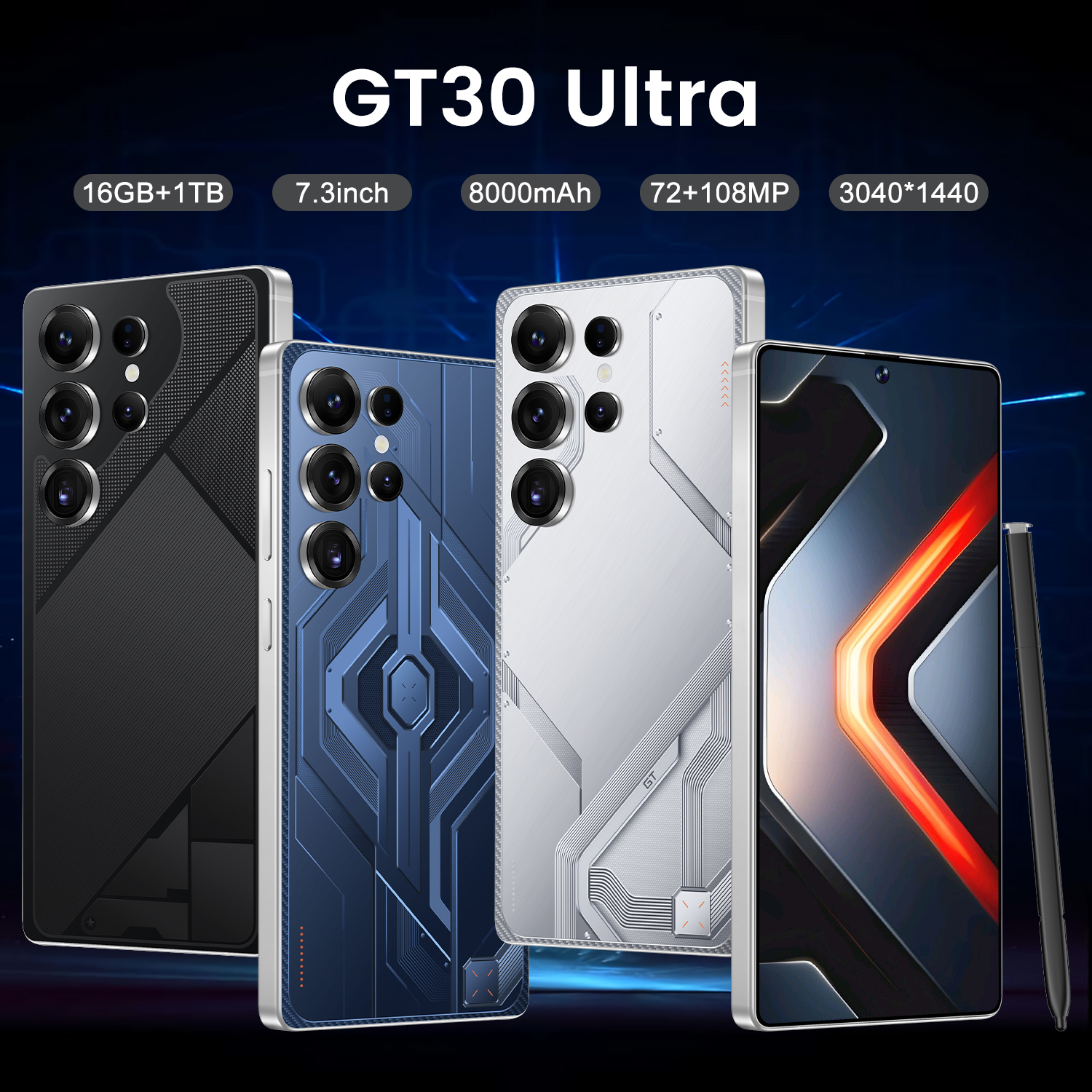 Infinix GT30 Pro - 16GB RAM, 1TB Storage, Snapdragon 8gen3