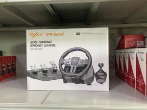 พวงมาลัยเกมส์ PXN Original V9 Gen2 คุณภาพสูง สำหรับเล่นเกมขับ<span class=keywords><strong>รถ</strong></span>บนพีซี พีเอสโฟร์ และสวิตช์ - Product Image 2