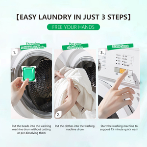 Cápsulas de Detergente para Ropa <span class=keywords><strong>Desechables</strong></span> Ecológicas de Alta Calidad OEM, Baja Condensación de Burbujas, Gel Detergente para Ropa de Alto Rendimiento Ecológico - Product Image 4