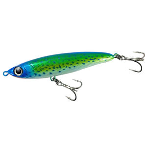 Leurre artificiel rigide ABS IFISH <span class=keywords><strong>pour</strong></span> la pêche en lac et en rivière au saumon, au brasier et au tilapia, 110 mm flottant avec 2 hameçons <span class=keywords><strong>VMC</strong></span> - Product Image 5