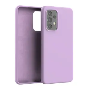 Custodia protettiva in Silicone per tutti i bordi in Gel liquido per Samsung Galaxy A33 A53 A73 A14 A34 A54, custodia per telefono in vero silicone