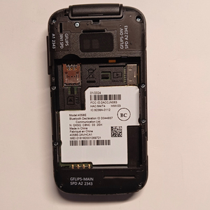 Teléfono Flip 4G LTE Desbloqueado con Radio FM, Teclado Qwerty, 1 <span class=keywords><strong>SIM</strong></span>, Cámara <span class=keywords><strong>de</strong></span> 0.3MP, Teléfono GSM para Personas Mayores - Product Image 3
