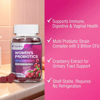 Gummies Probiotiques pour Femmes Marque Blanche – Mélange à l'Extrait de Canneberge – Complément Alimentaire pour Femmes