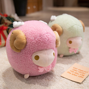 Jouets en peluche pour enfants créatifs, nouveau mouton en peluche, animal en peluche, mouton rond et dodu en peluche, coussin - Product Image 2