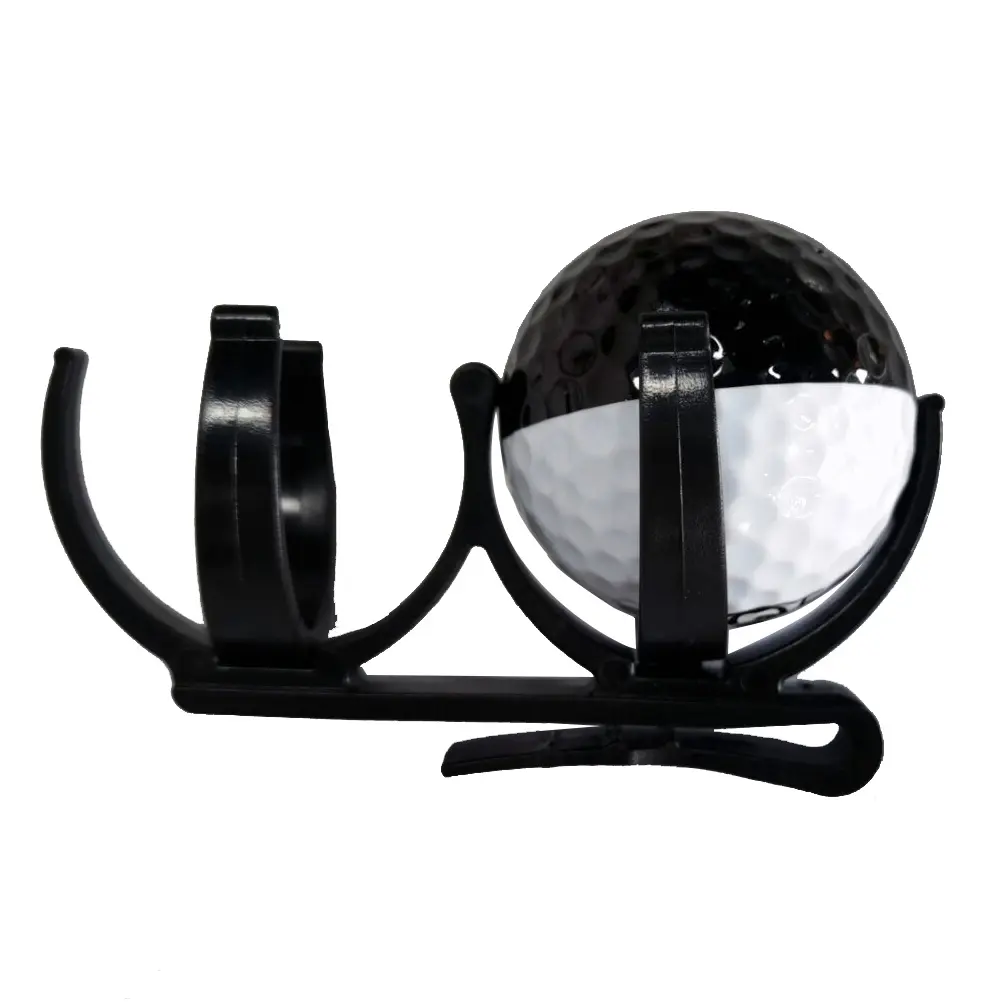 1PC Portable Rotatable Lipat Plastik Bola Golf Clamp Penyimpanan Holder dengan Klip Sabuk Golf Olahraga Pelatihan Alat Aksesori